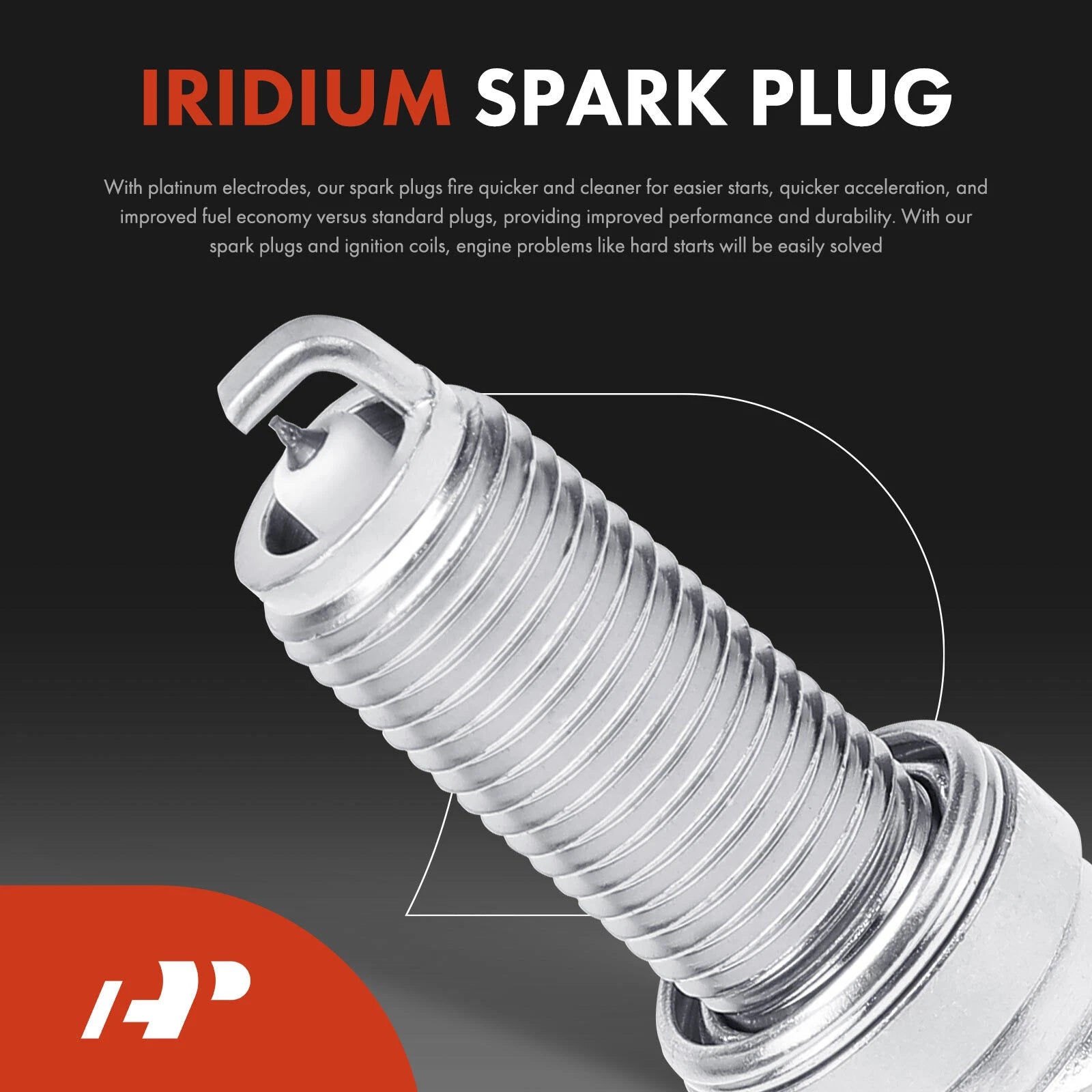 Set of 6 Ignition Coils & Iridium Spark Plugs for Kia Sorento Sedona (2018–2020)