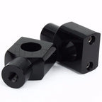 1" Black Motorcycle Handlebar Risers for Harley Davidson Sportster, Softail (US)