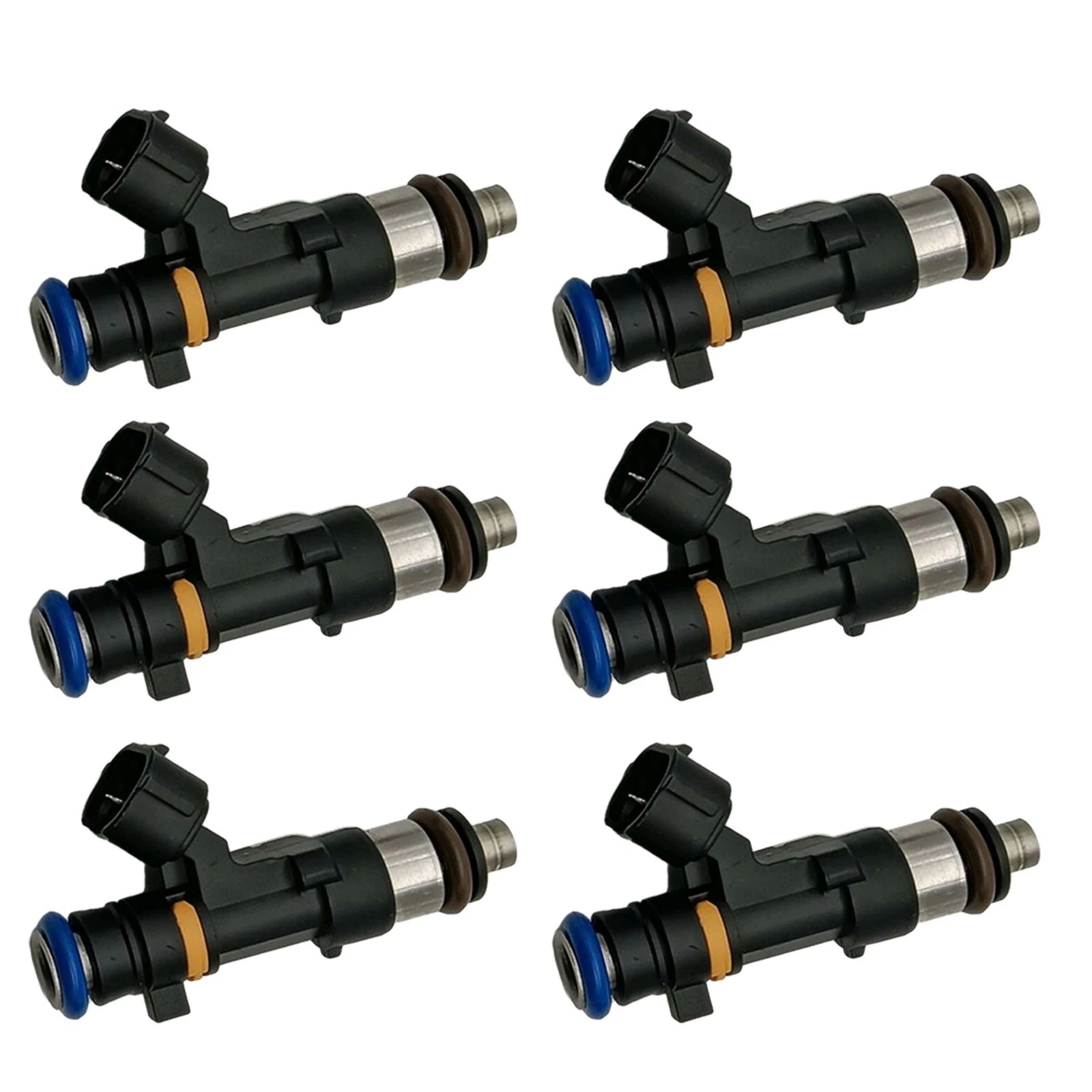 Set of 6 Fuel Injectors for Nissan 350Z Murano Infiniti FX35 M35 G35 (2004–2008)