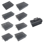 Handy Grid Box for Tool Parts Storage (Plastic)