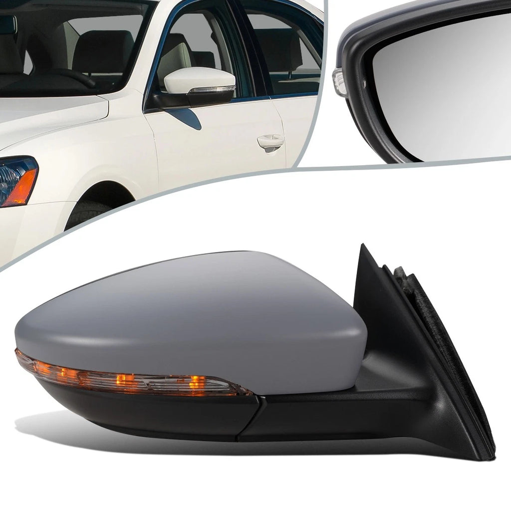 Power Heated Passenger Side Door Mirror for Volkswagen Passat (2012) VW1321155