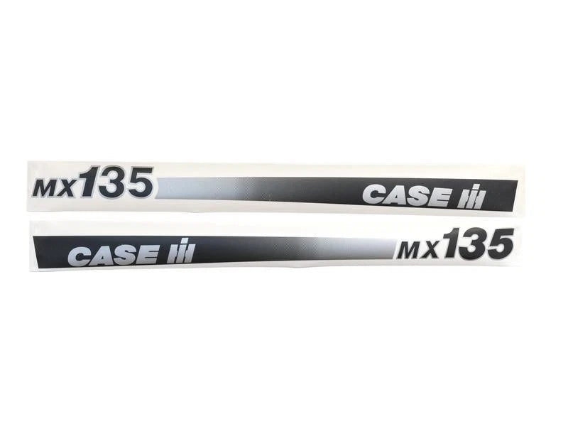 Replacement Curved Decal Set for Case IH MX135