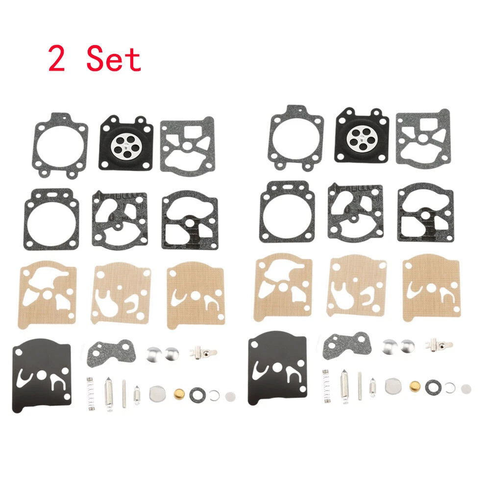 Set of 2 Carburetor Repair Kits for Stihl 021 023 025 026, Homelite 240 245 250
