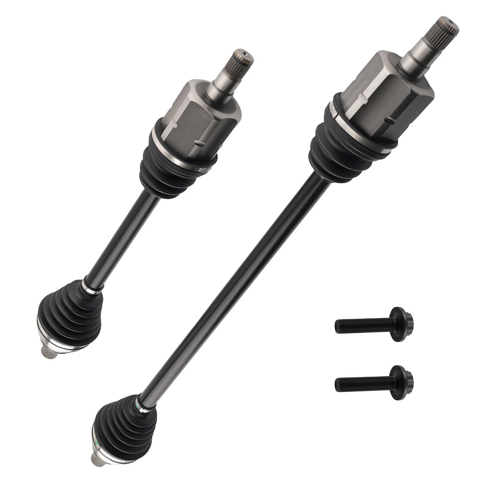 Set of 2 Front CV Axle Shaft Assemblies for Volkswagen Beetle Passat (2012–2014)