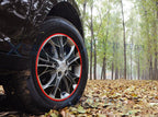 Wheel Rim Stripe Decal Tape Sticker Accessories for Car Motorcycle (20 Pcs)