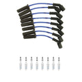 NGK Wire Set & 8 Ruthenium HX Spark Plugs for Silverado 1500 Yukon V8