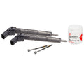 2 Fuel Injector Ceramic Grease & Bolt Kit for Mercedes W211 X164 W164 V251