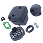 Replacement Muffler Exhaust Pipe Set for 357XP 359 355 357 Chainsaws