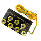 Grounding Base L-Shaped Multihole with Wristband Slots and Cover for