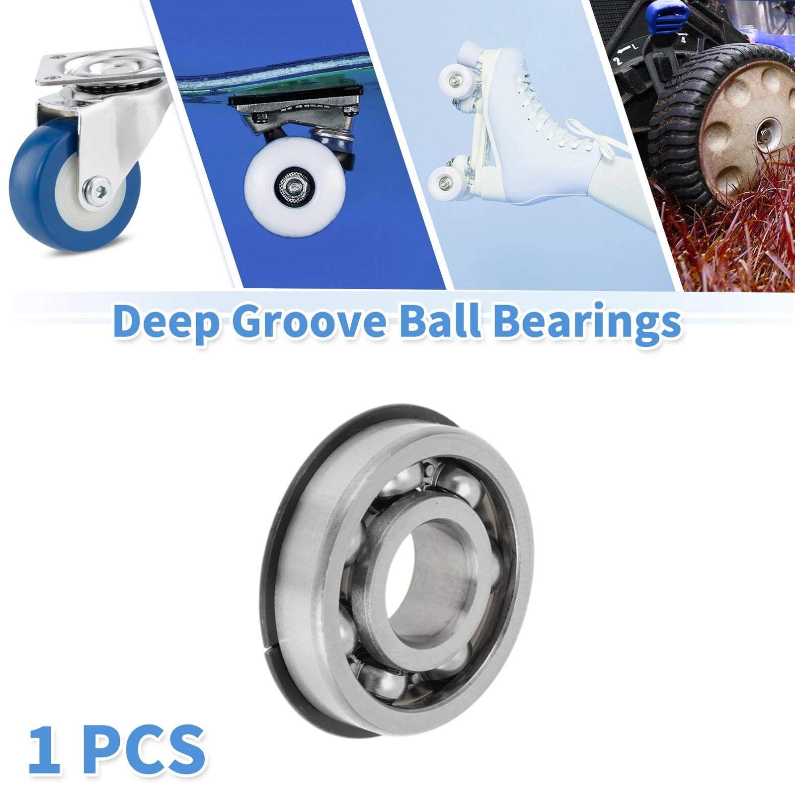 6304NR Deep Groove Ball Bearing for Scooter Skateboard Wheel (P5)