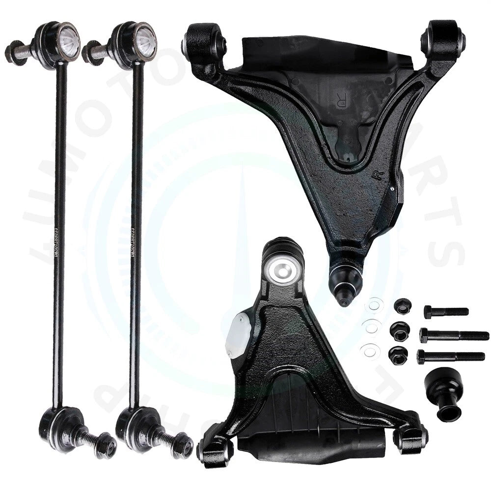 Set of 4 Front Lower Control Arms with Ball Joints for Volvo V70 S70 850 