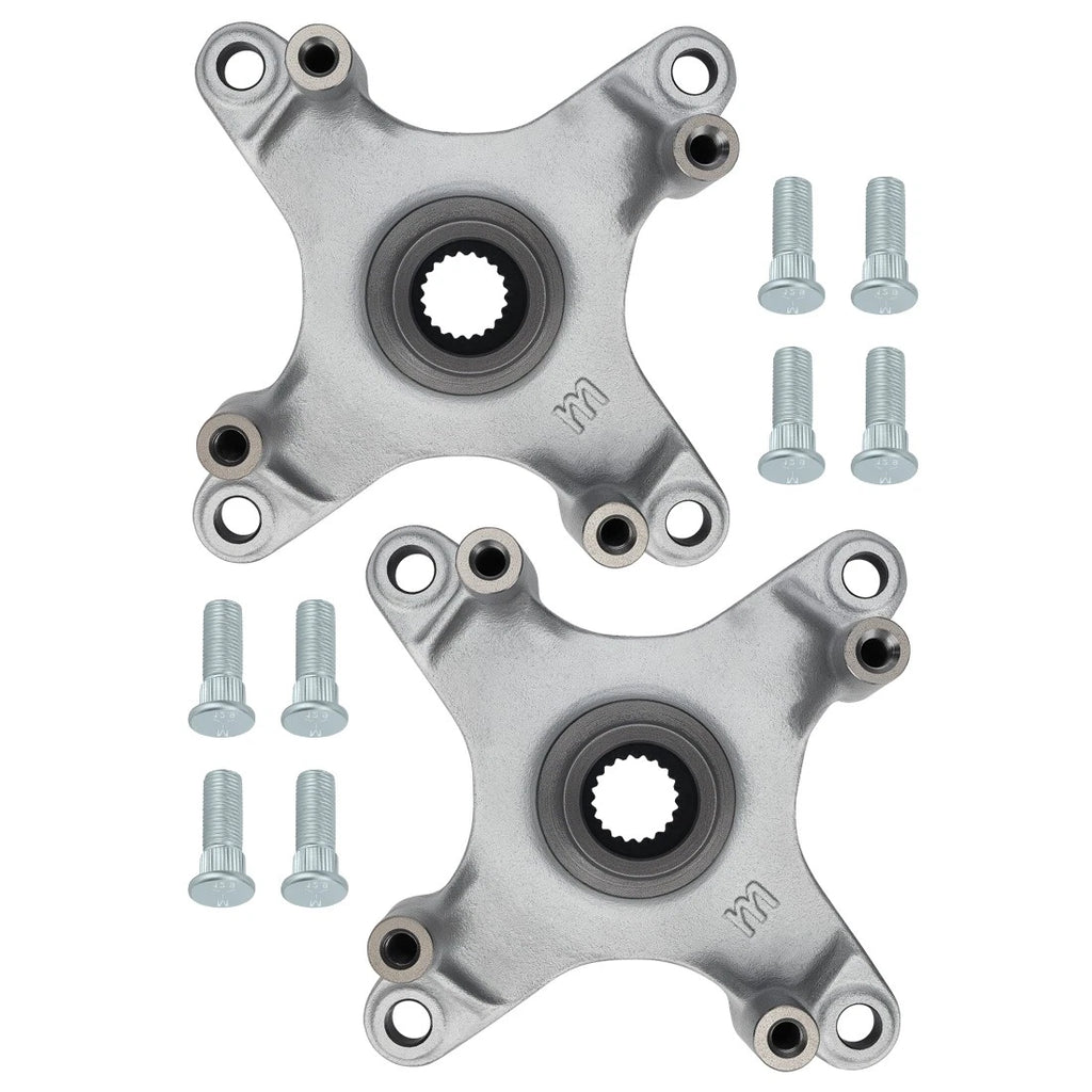 2X Rear Wheel Hub w/Bolts for Polaris Sportsman 400 4x4 (2008–2010)