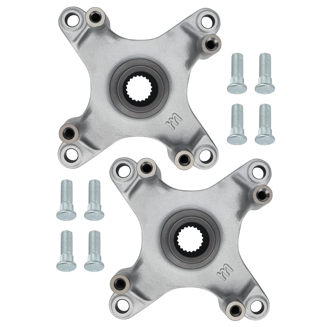 2X Rear Wheel Hub w/Bolts for Polaris Sportsman 400 4x4 (2008–2010)