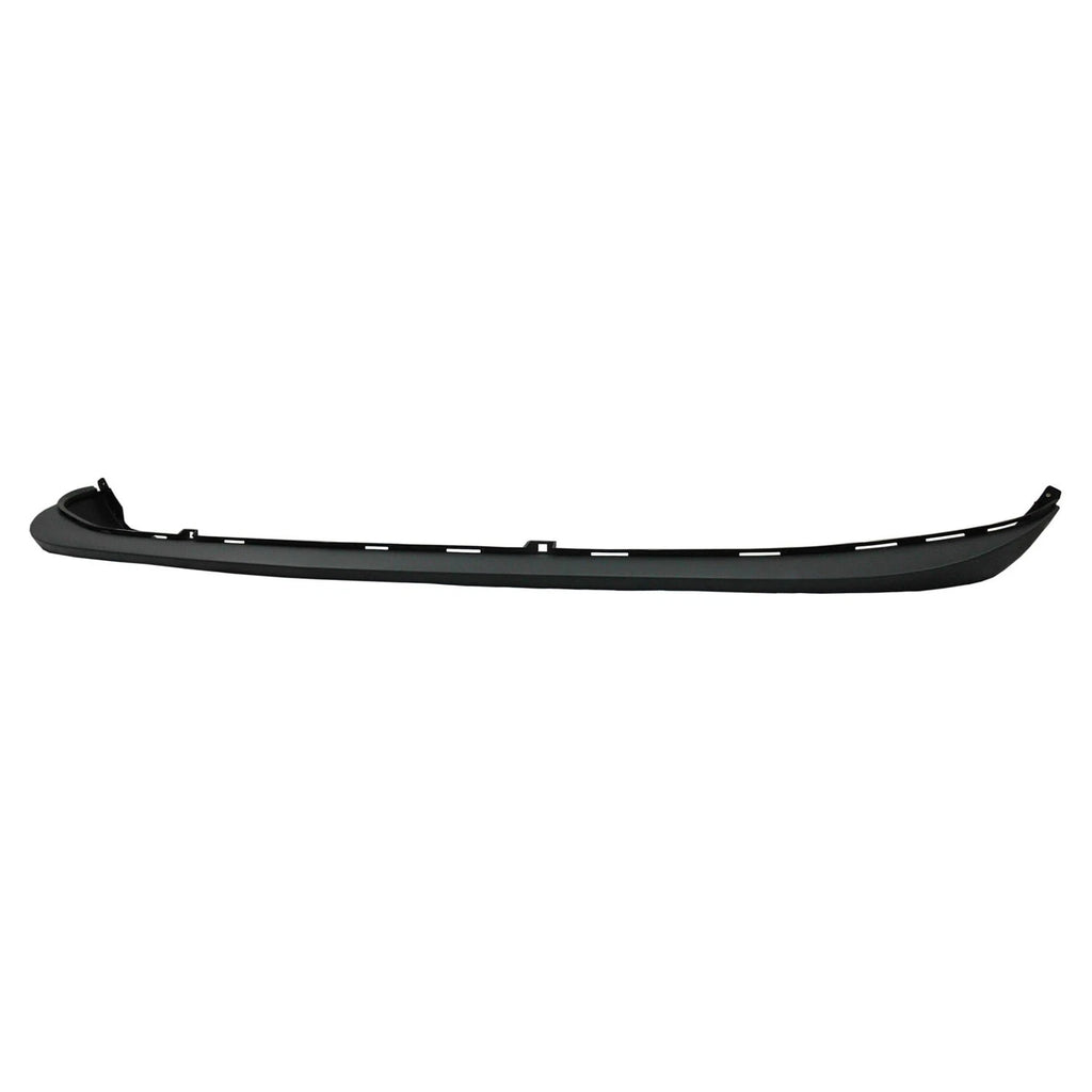 Replacement Gray Textured Plastic Front Bumper Deflector (See Compatible Chart)