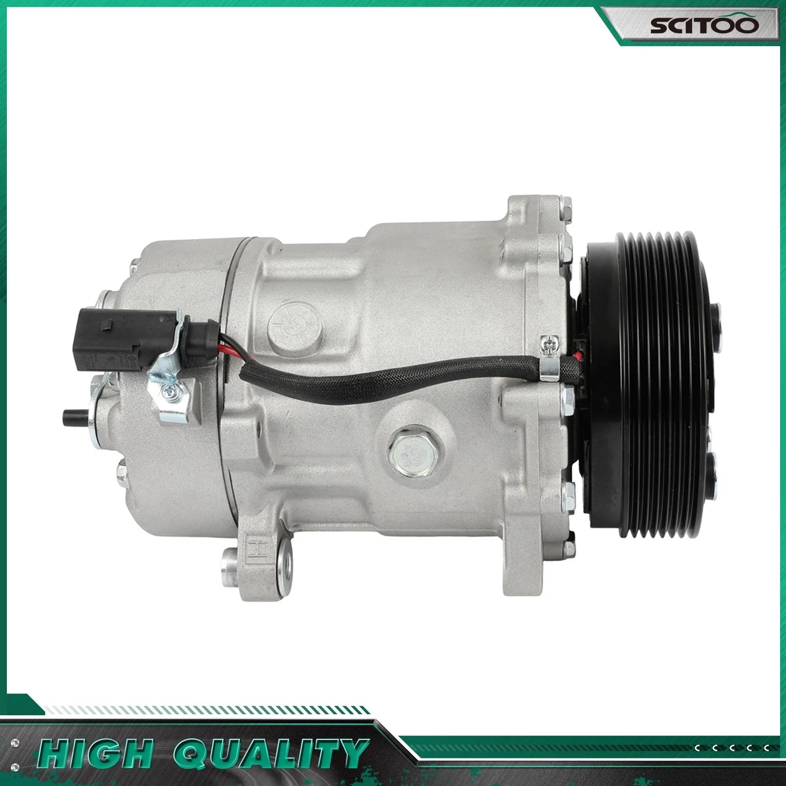 A/C Compressor with Clutch for Volkswagen Golf Jetta (1999–2003)