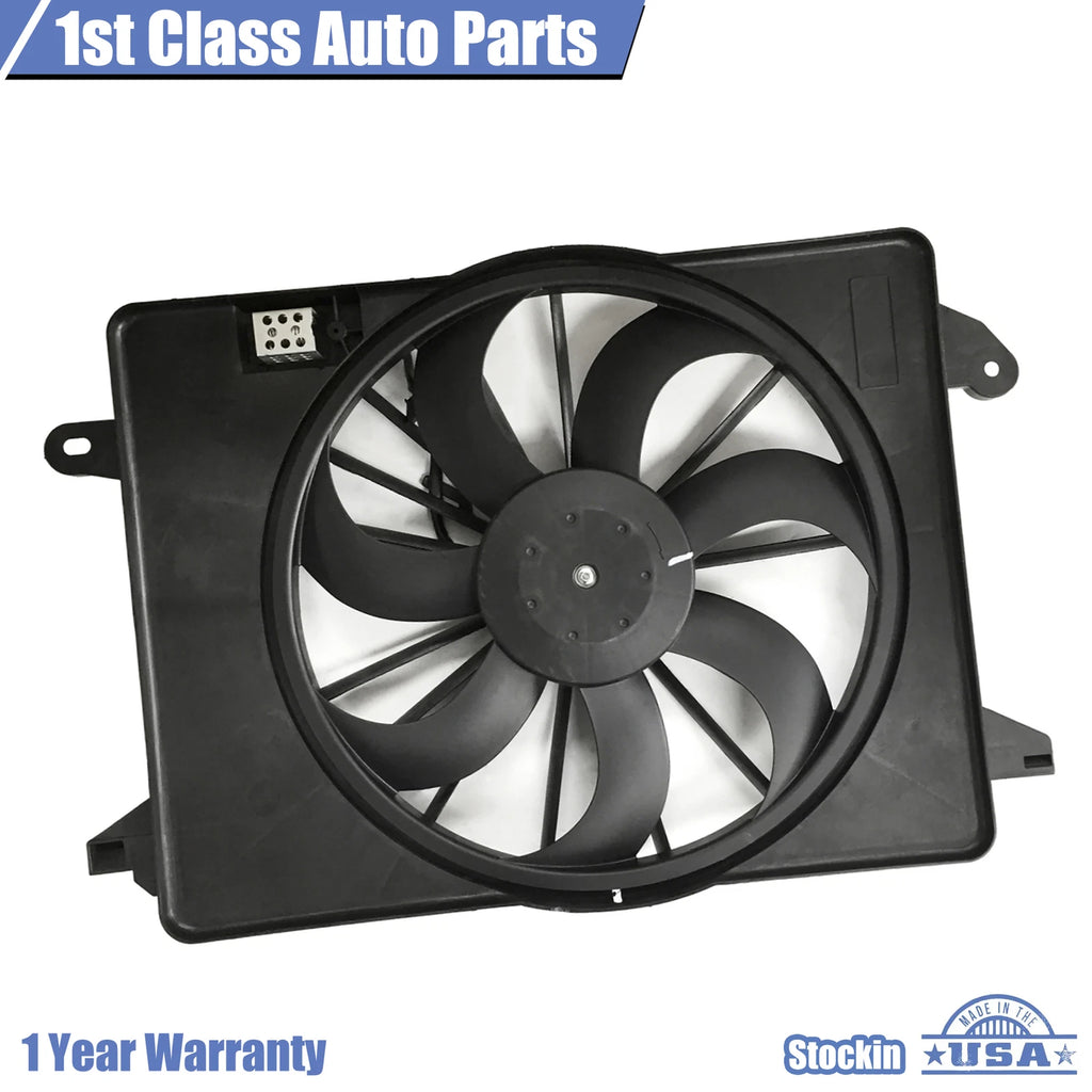 Radiator Cooling Fan Assembly for Chrysler 300 Dodge Charger (2003–2007)