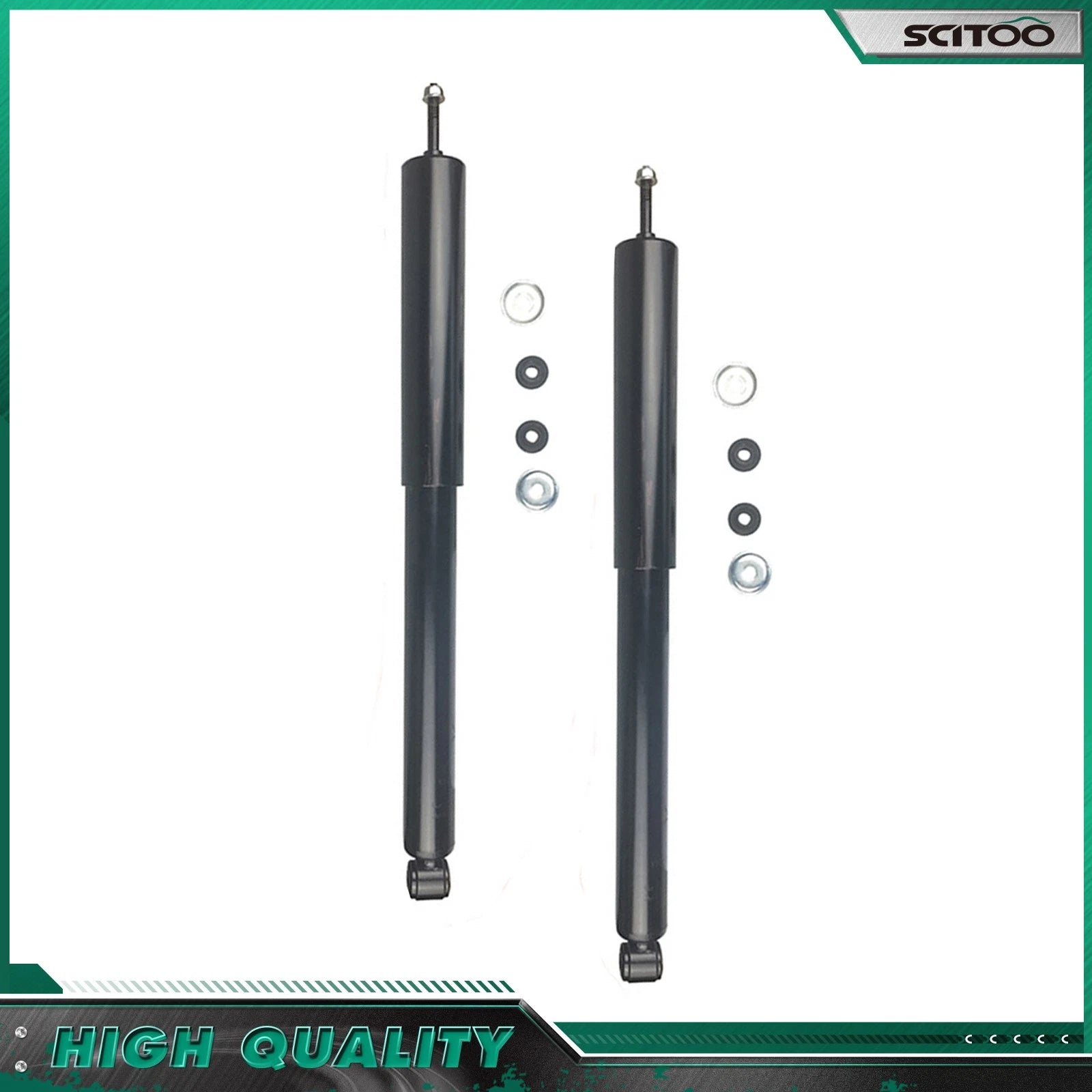 Set of 2 Front Struts & 2 Rear Shocks for Toyota RAV4 (2001–2005)