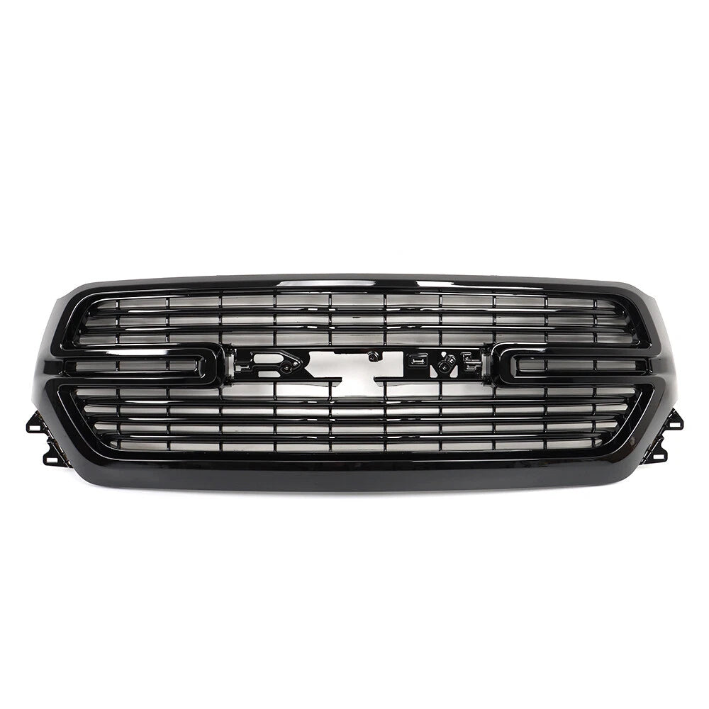 Front Grille Bumper Upper for Dodge Ram 1500 (2019â2023) Gloss Black