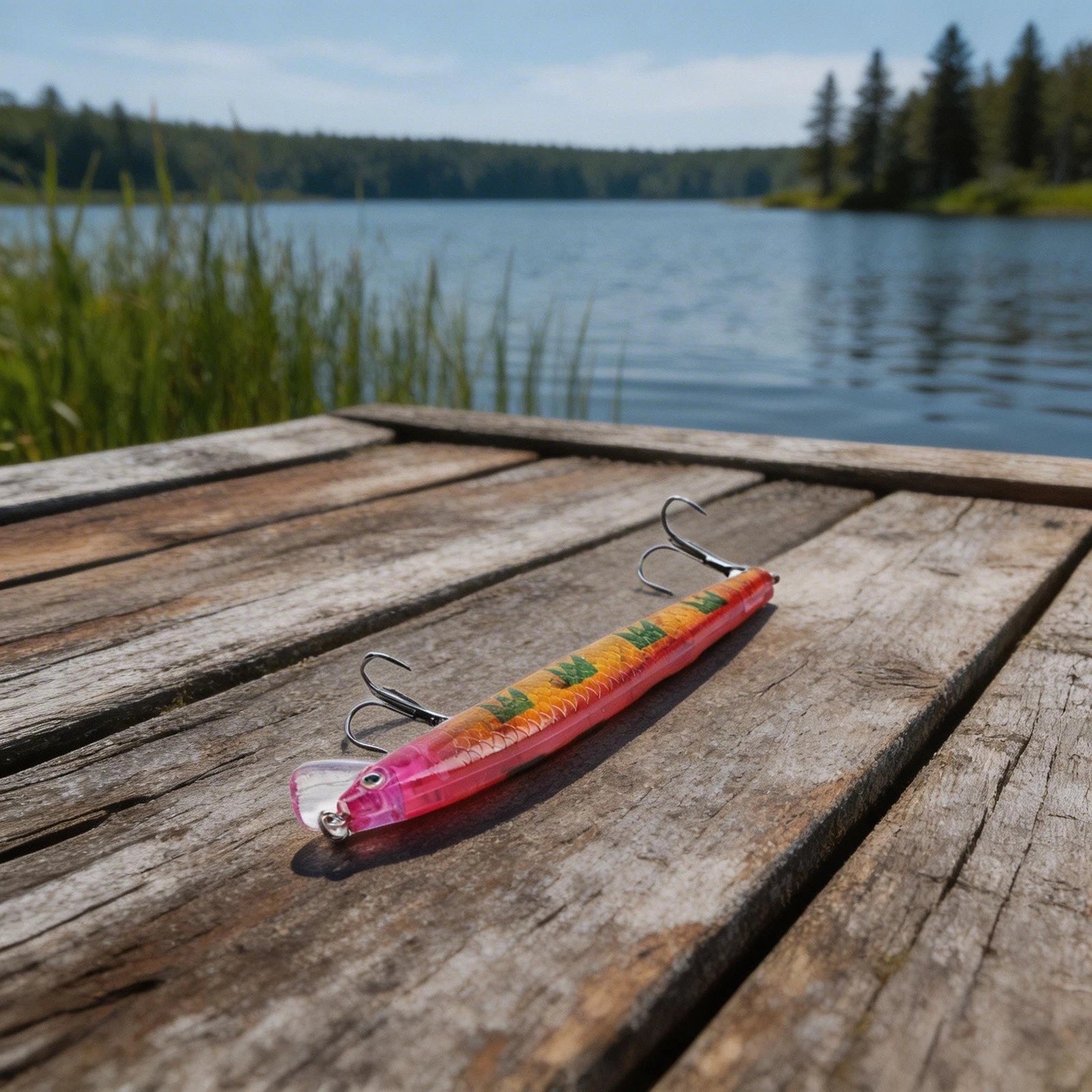 10cm 9g Artificial Fishing Lures for Bass Pike (Performance)
