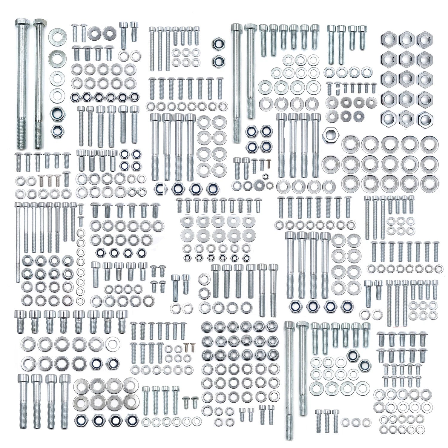 632 Piece Galvanized Steel Bolt Kit for Yamaha Banshee (1987–2006)