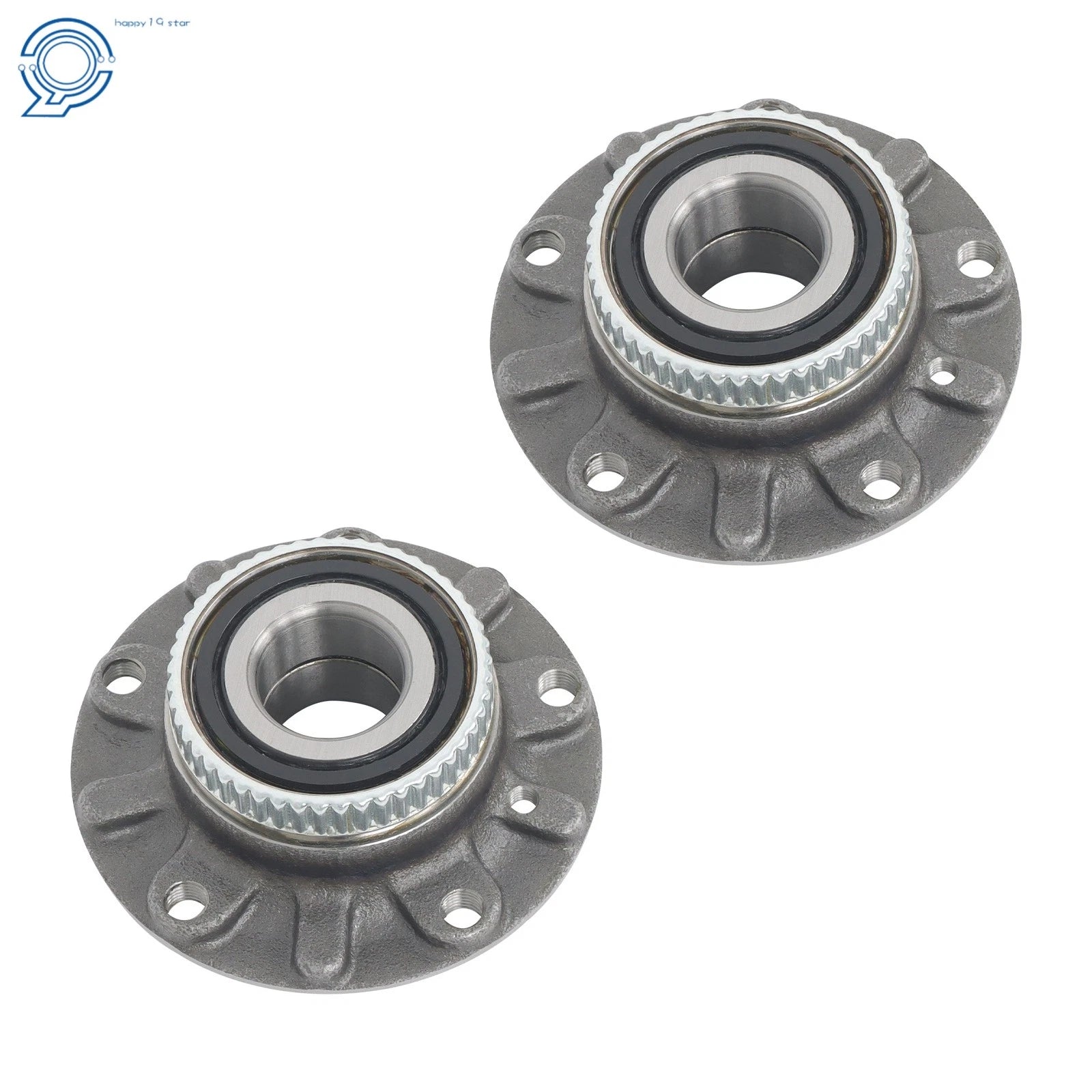 2X Front Wheel Hub & Bearing Assembly for BMW E34 E36 E46 (1982-2006)