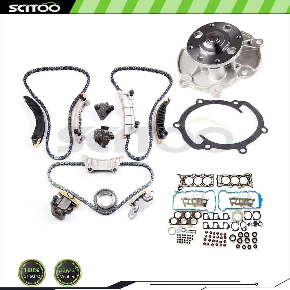 Timing Chain Water Pump Head Gasket Set for Pontiac G6, Suzuki XL-7 (2007–2009)