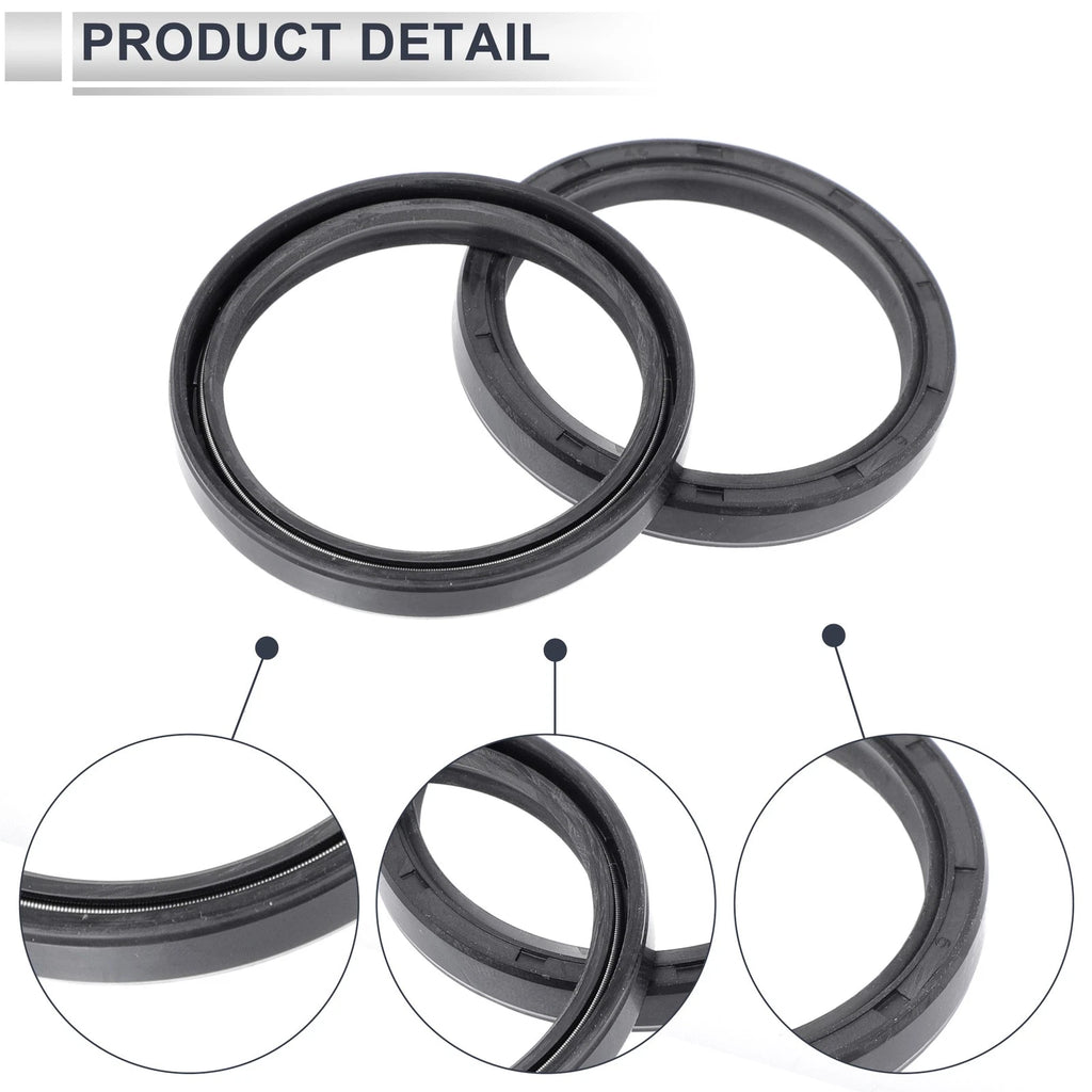 Set of 5 Oil Seal Rotary Shaft Seal NBR Rubber 45x55x7mm