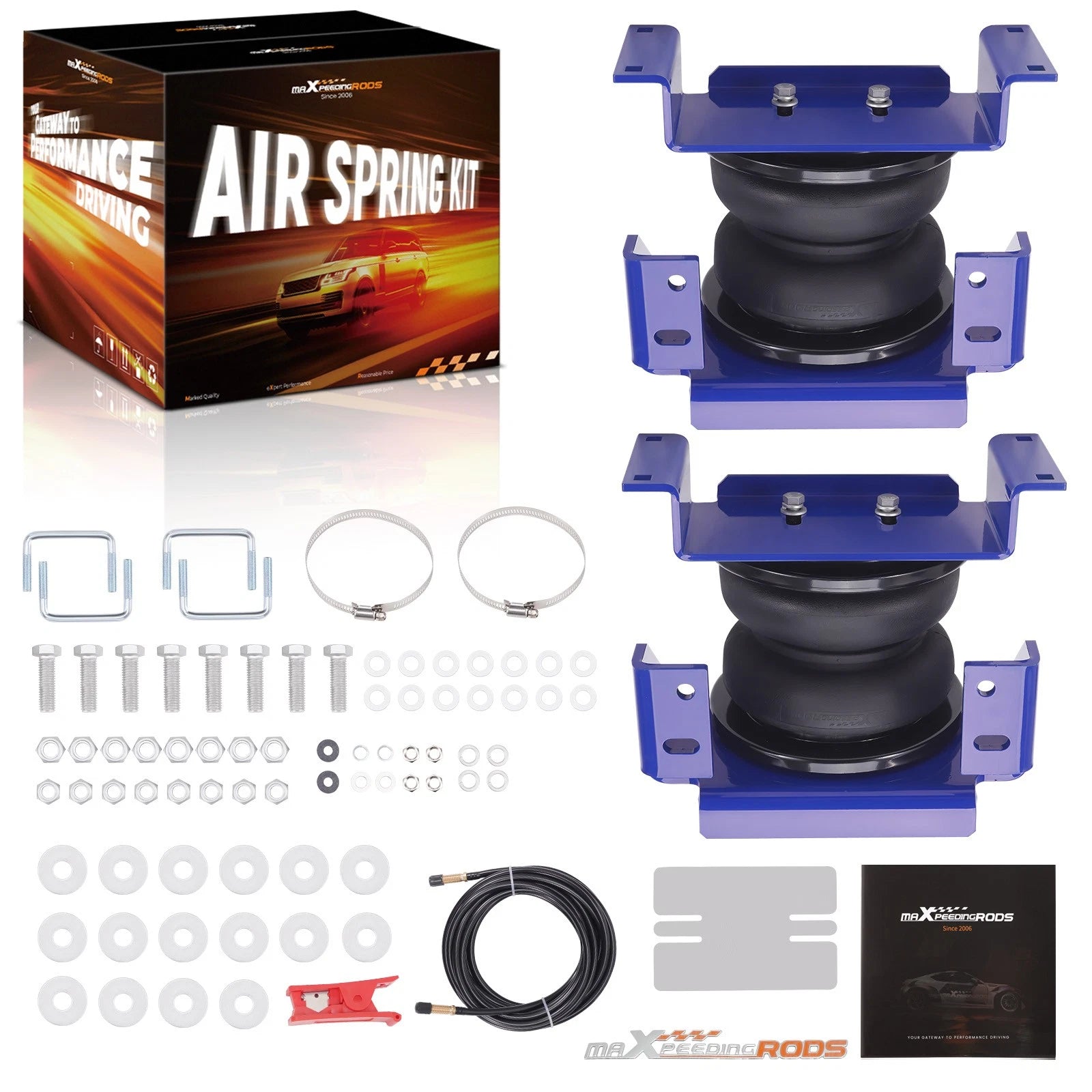 Air Helper Spring Suspension Kit for Ford F-450 (2004–2025)
