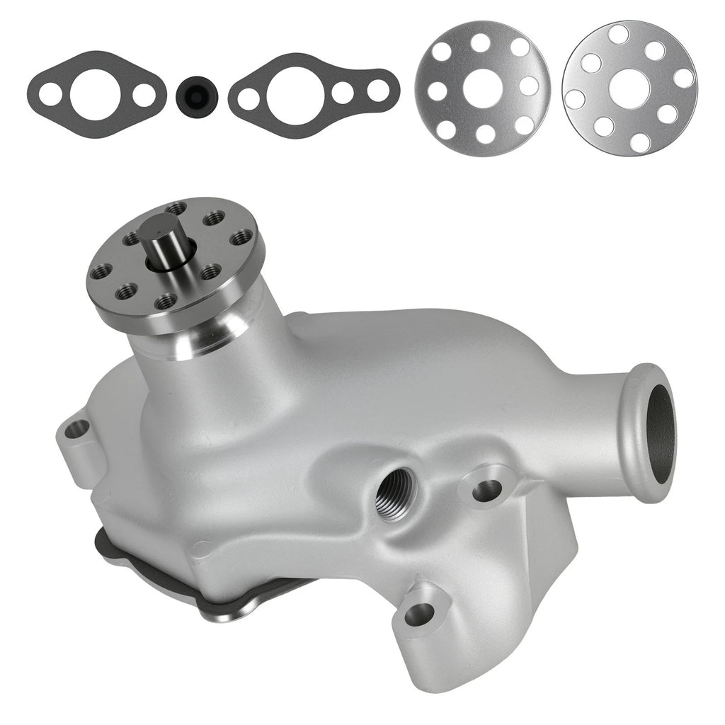 Short Aluminum Water Pump for Chevy 283–400 V8 (1955–1985) SI-AT63052