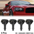 Set of 4 Front Windshield Washer Nozzles for Mitsubishi Lancer (1995–2005) 8265A083