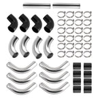 12PCS Intercooler Piping Kit for Universal Fit (2.5")