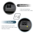 Rear Cup Holder Cover for Toyota Harrier 80 Series (1 Pcs, Carbon Fiber)