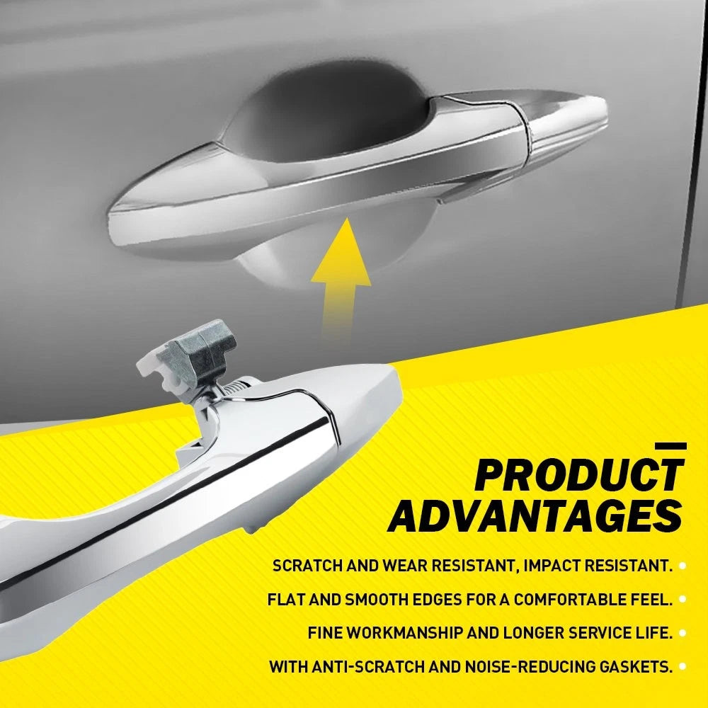 Rear Driver Side Door Handle for Acura MDX (2007–2013) Chrome