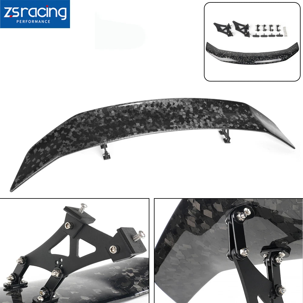 Universal Carbon Fiber Rear Wing Spoiler 53''