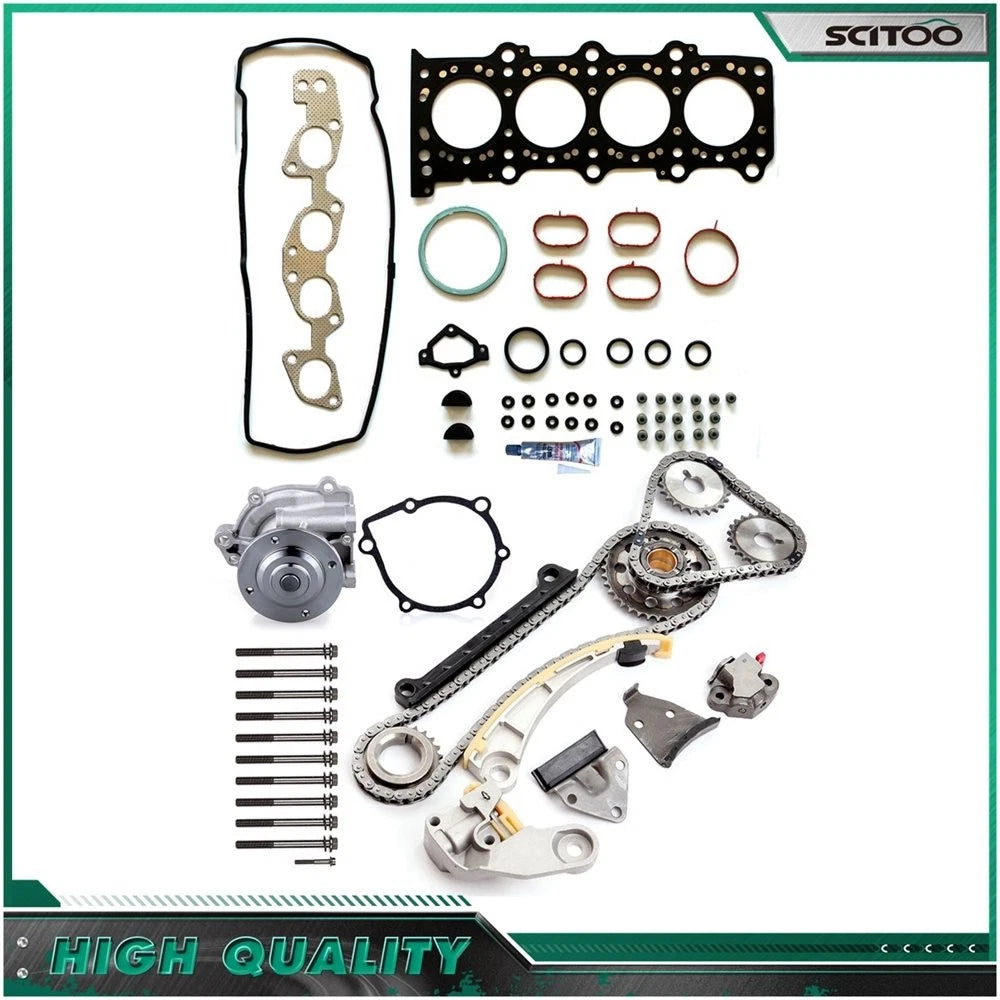 Head Gasket Bolts Set, Water Pump, Timing Chain Kit for Suzuki SX4 (2007–2009)