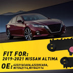 2X Front Bumper Retainer Support Bracket for Nissan Altima (2019–2021) 622216CA0A
