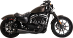 Vance & Hines Upsweep 2-into-1 Exhaust for Harley Sportster (2004–2013)