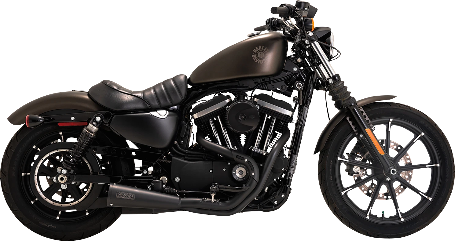 Vance & Hines Upsweep 2-into-1 Exhaust for Harley Sportster (2004–2013)