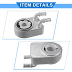 Engine Oil Cooler with Seals & Bolt for Chrysler 200 (2011–2014) No. 4884757AE