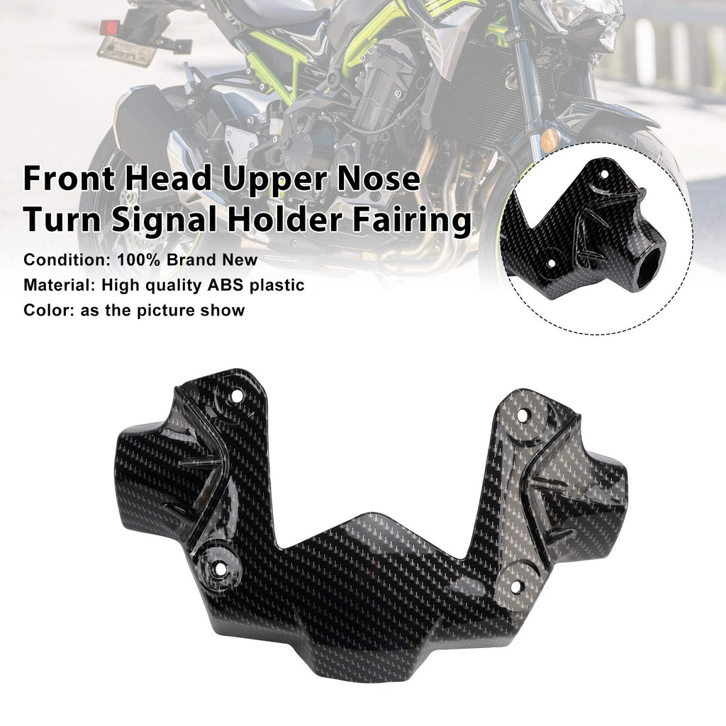 Front Head Upper Nose Turn Signal Holder for Kawasaki Z900 (2020–2024)