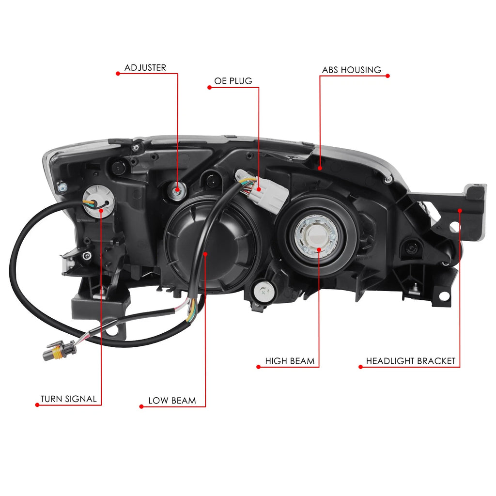 Projector Headlight Lamp Assembly for Subaru Impreza (2008–2011)