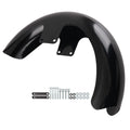 Black Front Mud Flap for Harley Electra Glide Ultra CVO (2006–2013)