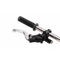 ASV C5 Silver Shorty Brake Lever for Triumph Street Triple (2008–2013)