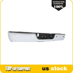 Chrome Steel Rear Bumper for Dodge RAM 1500 (2009–2018) w/ Park Assist