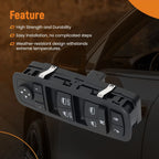 Front Left Power Window Switch for Volkswagen Routan (2009–2012) 7B0959857E