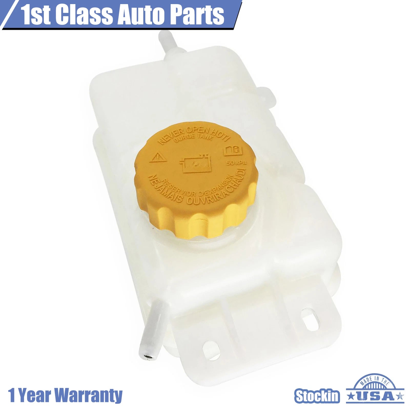 Radiator Coolant Reservoir Tank for Chevrolet Aveo (2004–2011)