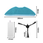 Accessory Set for HomeRun 3000 Robot Vacuum (Filters)
