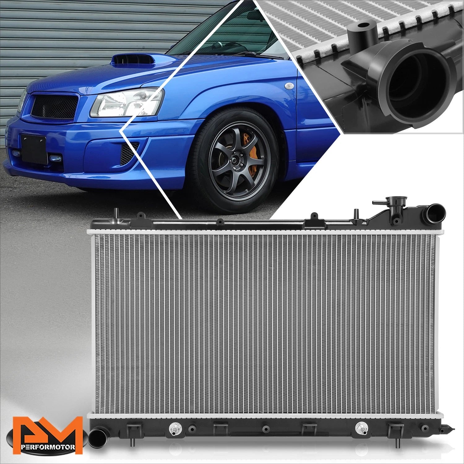Aluminum OE Style Radiator for Subaru Forester 2.5L (2003–2005) DPI-2674