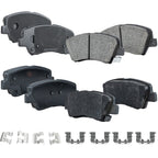 Set of 4 Brake Pads for Hyundai Elantra GT, Kia Forte Koup, Forte5