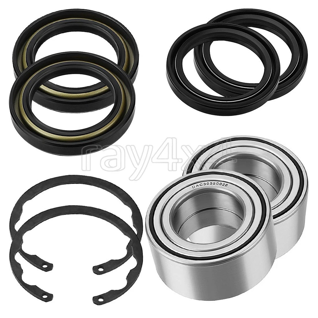 2X Front Wheel Bearings & Seals Kit for Kawasaki Bayou 400 (1993–1999) 92045-1222